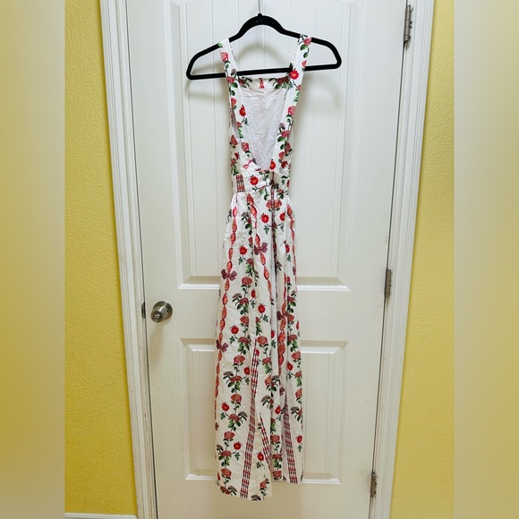 Hill House Home Addie Maxi Dress in Red Shell Vine Stripes. Size XS. EUC. - Picture 10 of 14